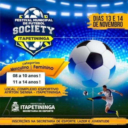 Festival Municipal Do Torneio De Futebol Society